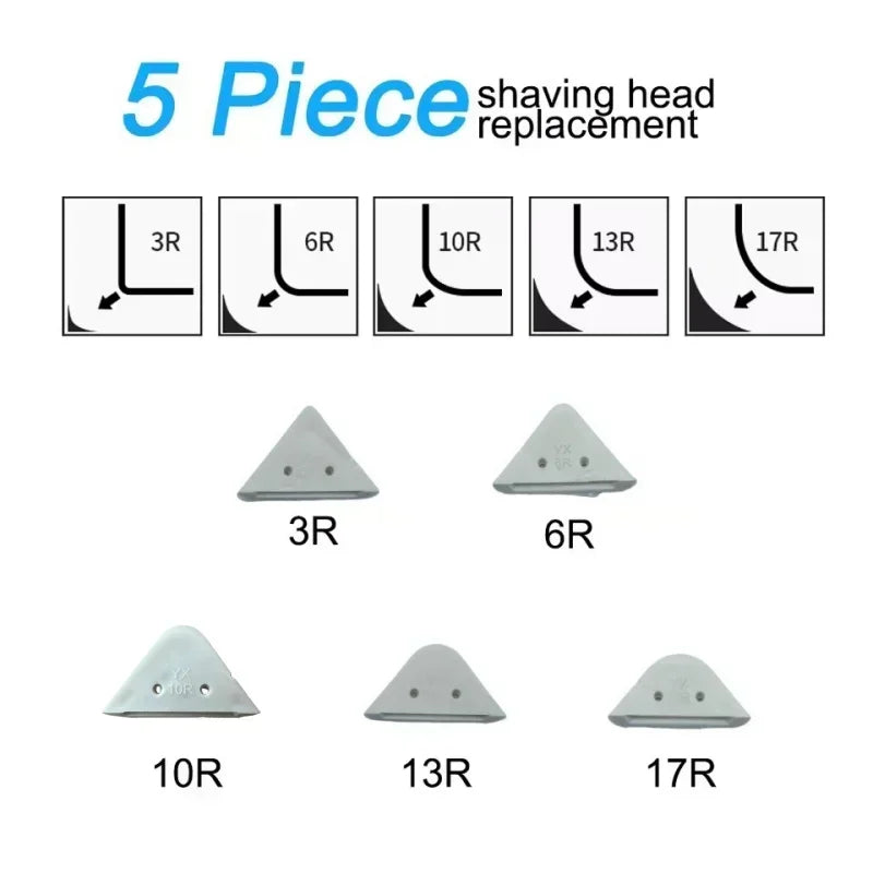 5-in-1 Silicone Caulking Scraper Tool Set - Sealant Smoother Kit