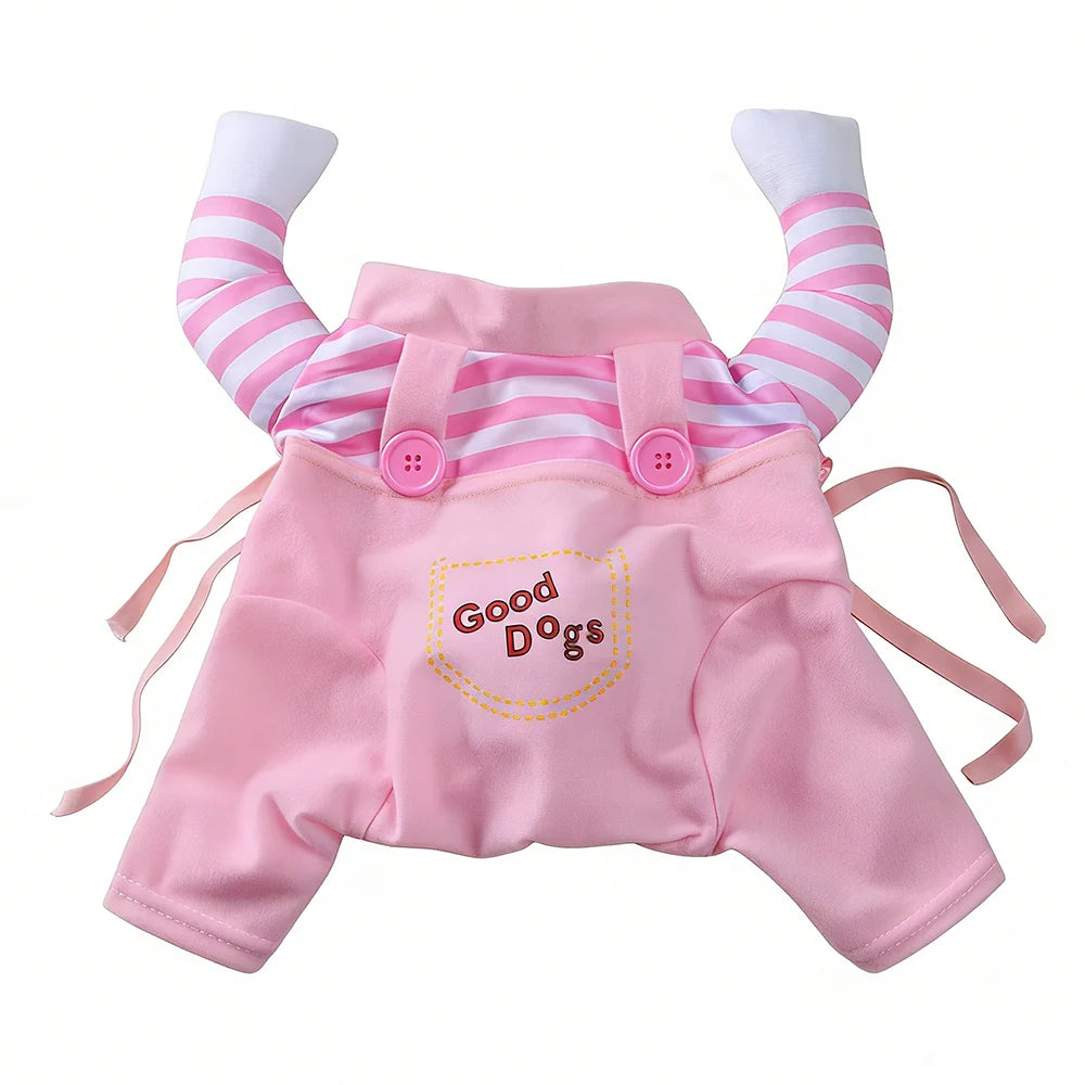 Halloween Pet Costume for Dogs and Cats, Funny Cosplay Pullover Outfit