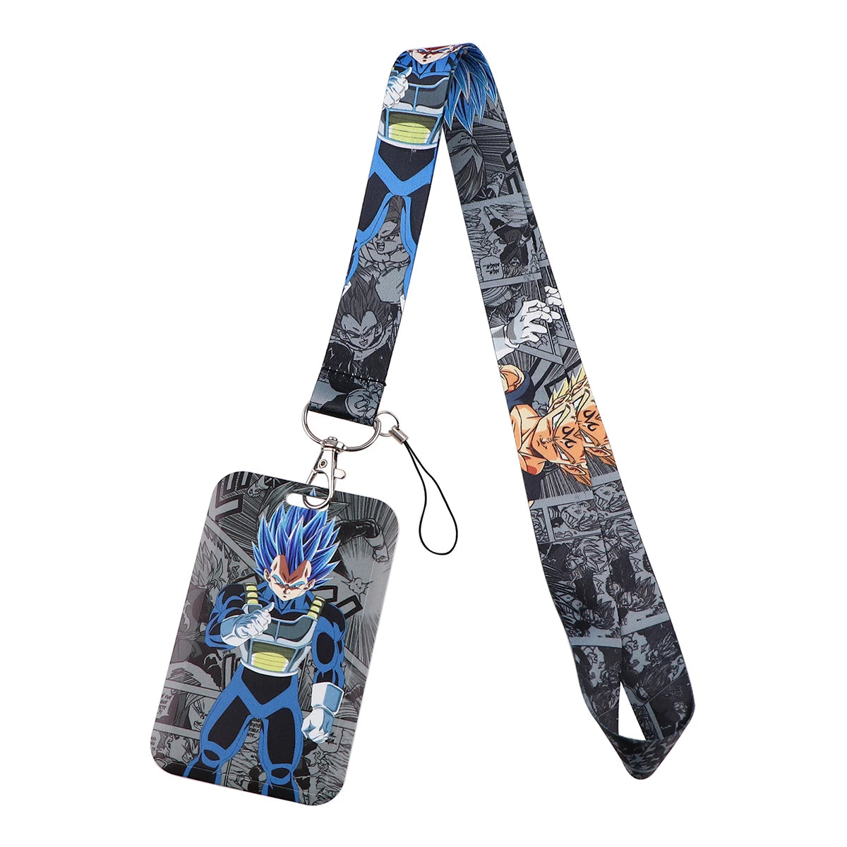 Anime Character Lanyard – Cosplay Key & ID Badge Holder Neck Strap