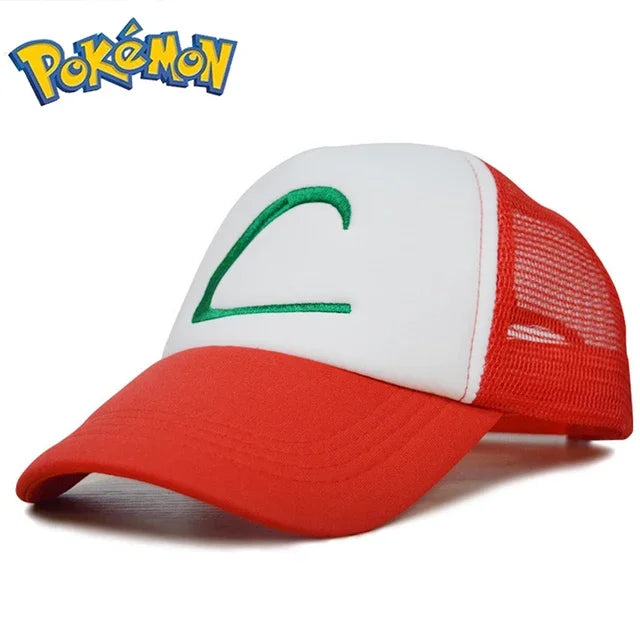 Pokémon Pikachu Baseball Cap – Adjustable Anime Cartoon Snapback Hat for Kids, Women & Men