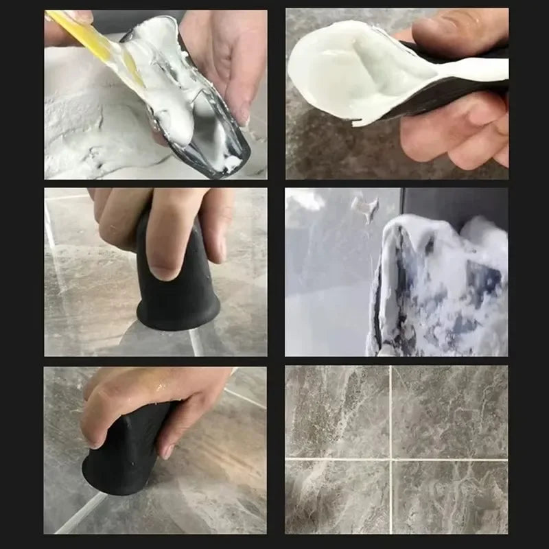 Rubber Grout Sealing Tool Tile Joint Filling Scraper