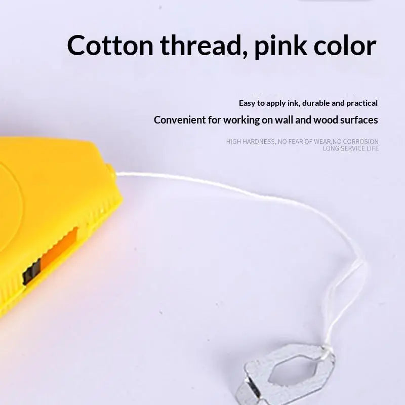 Chalk Line Reel Durable Layout Marker for Construction
