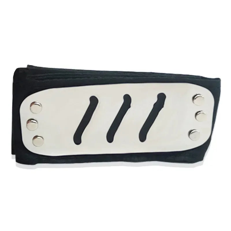 Naruto Anime Leaf Village Ninja Headband Kakashi Cosplay Forehead Protector