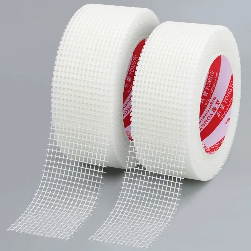 Self-Adhesive Fiberglass Mesh Tape 20M – Drywall Seam & Crack Repair Roll for Walls and Ceilings
