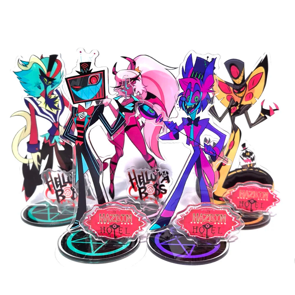 Hazbin Hotel Charlie Morningstar Acrylic Stand – 15cm Anime Desktop Figure Display
