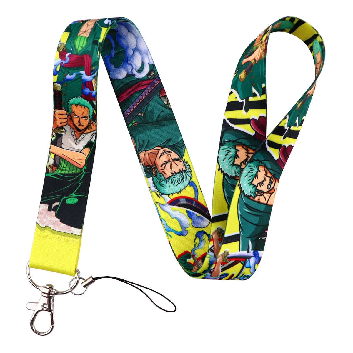 Anime Lanyard Keychain ID Card Holder Neck Strap Badge Rope Fans Gift Cosplay