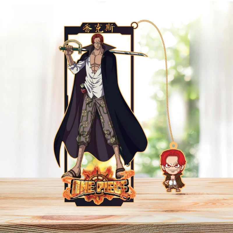 One Piece Metal Hollow Bookmark – Anime Character Page Marker for Readers & Fans