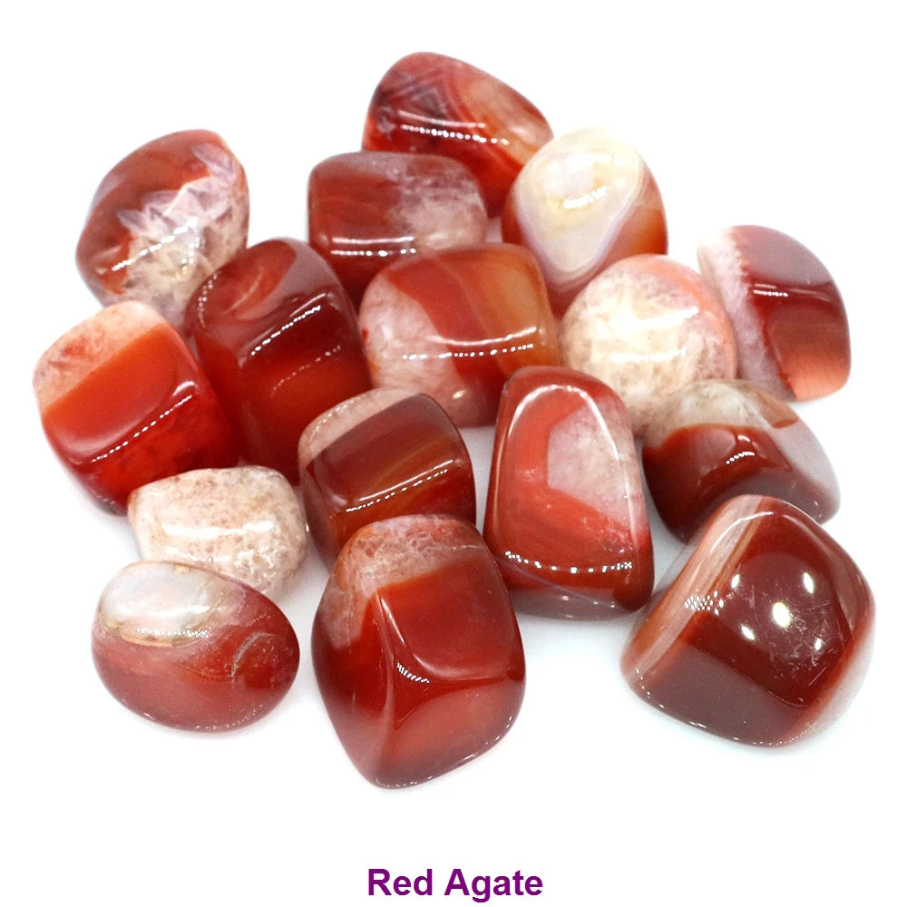 Natural Tumbled Healing Stones Crystal Gemstones Polished Chakra Reiki Meditation Decor Gift