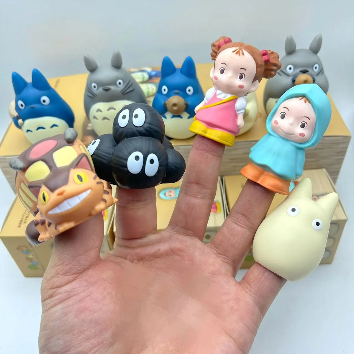 Anime Cartoon Blind Box Figurine Toy Cute Desk Bedroom Decor Birthday Gift