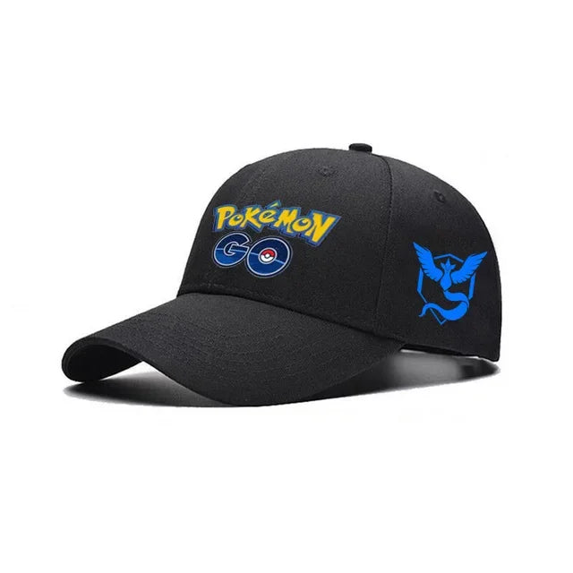 Pokémon Pikachu Baseball Cap – Adjustable Anime Cartoon Snapback Hat for Kids, Women & Men