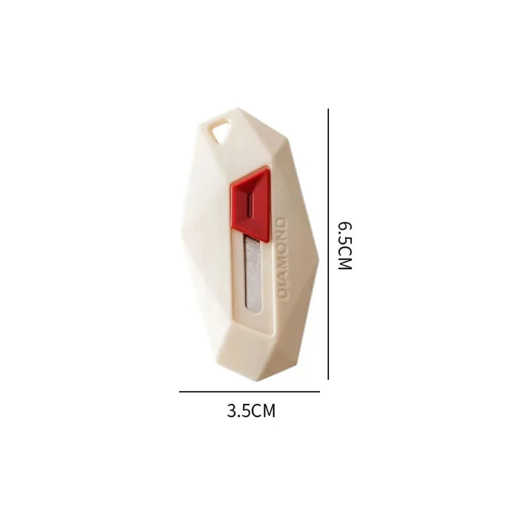 Box Cutter Pocket Utility Knife – Safety Package Opener for Cardboard, Tape & Cartons