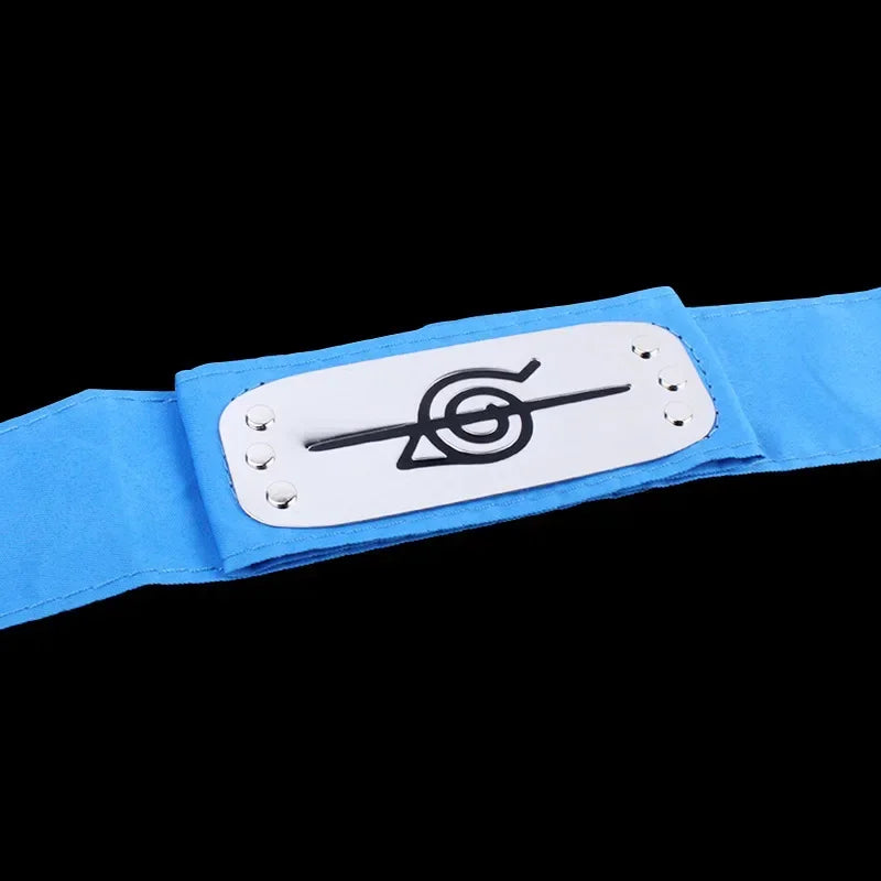 Naruto Anime Leaf Village Ninja Headband Kakashi Cosplay Forehead Protector