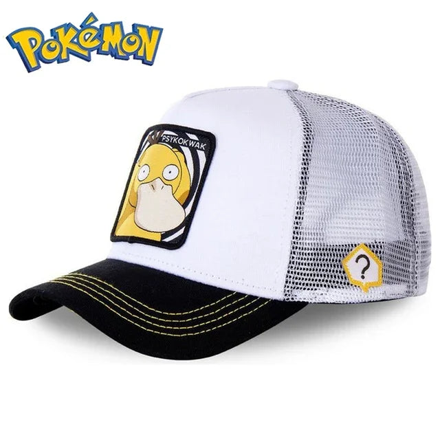 Pokémon Pikachu Baseball Cap – Adjustable Anime Cartoon Snapback Hat for Kids, Women & Men