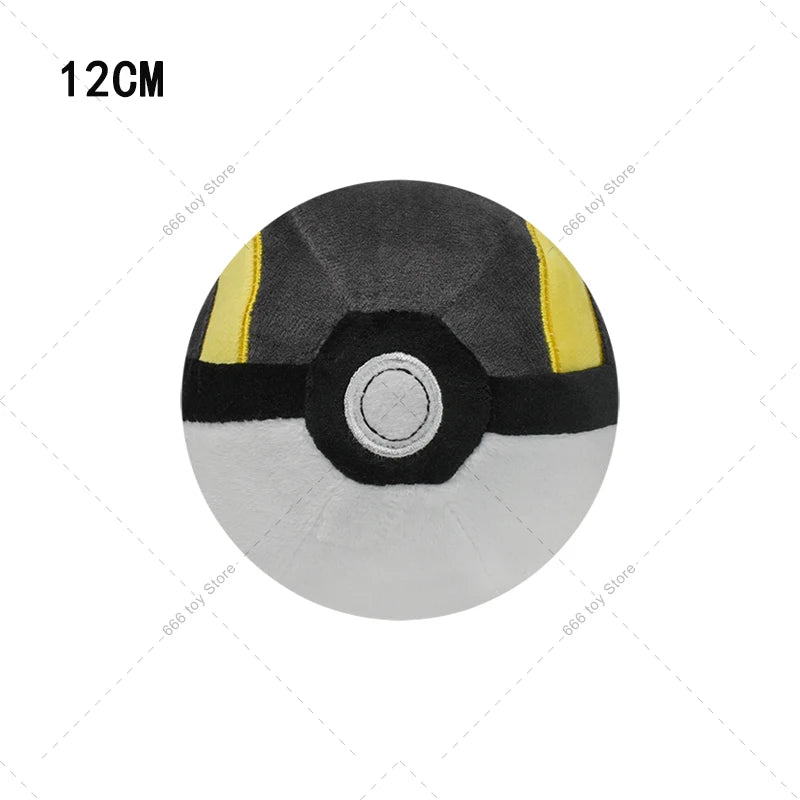 Pokemon Plush Pokeball Toy – 9 Styles Master Ball, Great Ball & Ultra Ball Stuffed Anime Plushies