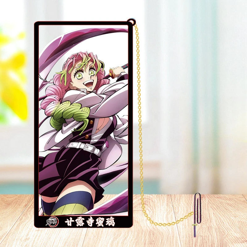 Demon Slayer Metal Bookmark Set – Anime Character Page Markers for Readers & Collectors
