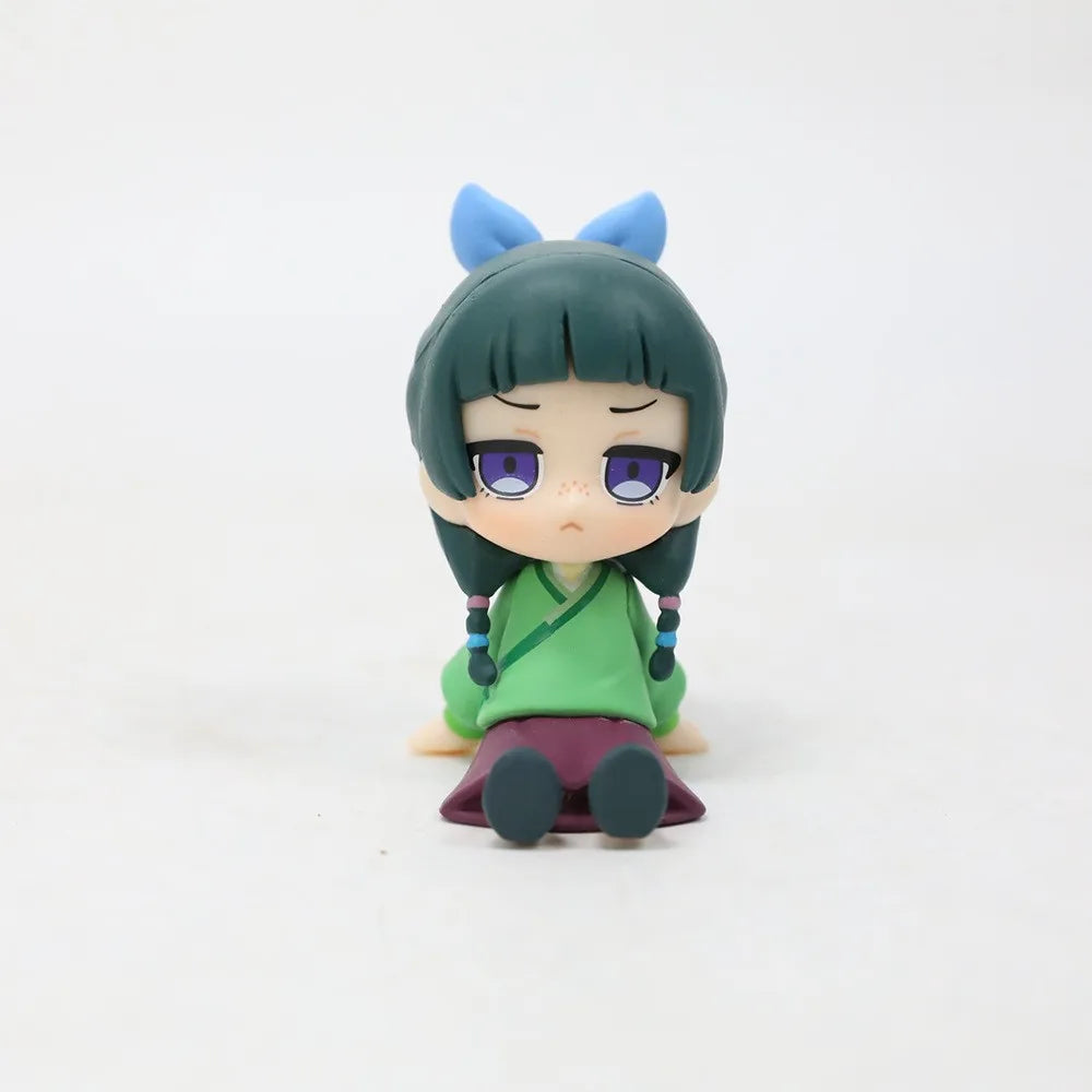 The Apothecary Diaries Maomao & Jinshi Q Version Mini Figures Collectible Anime Desk Figurines Gift