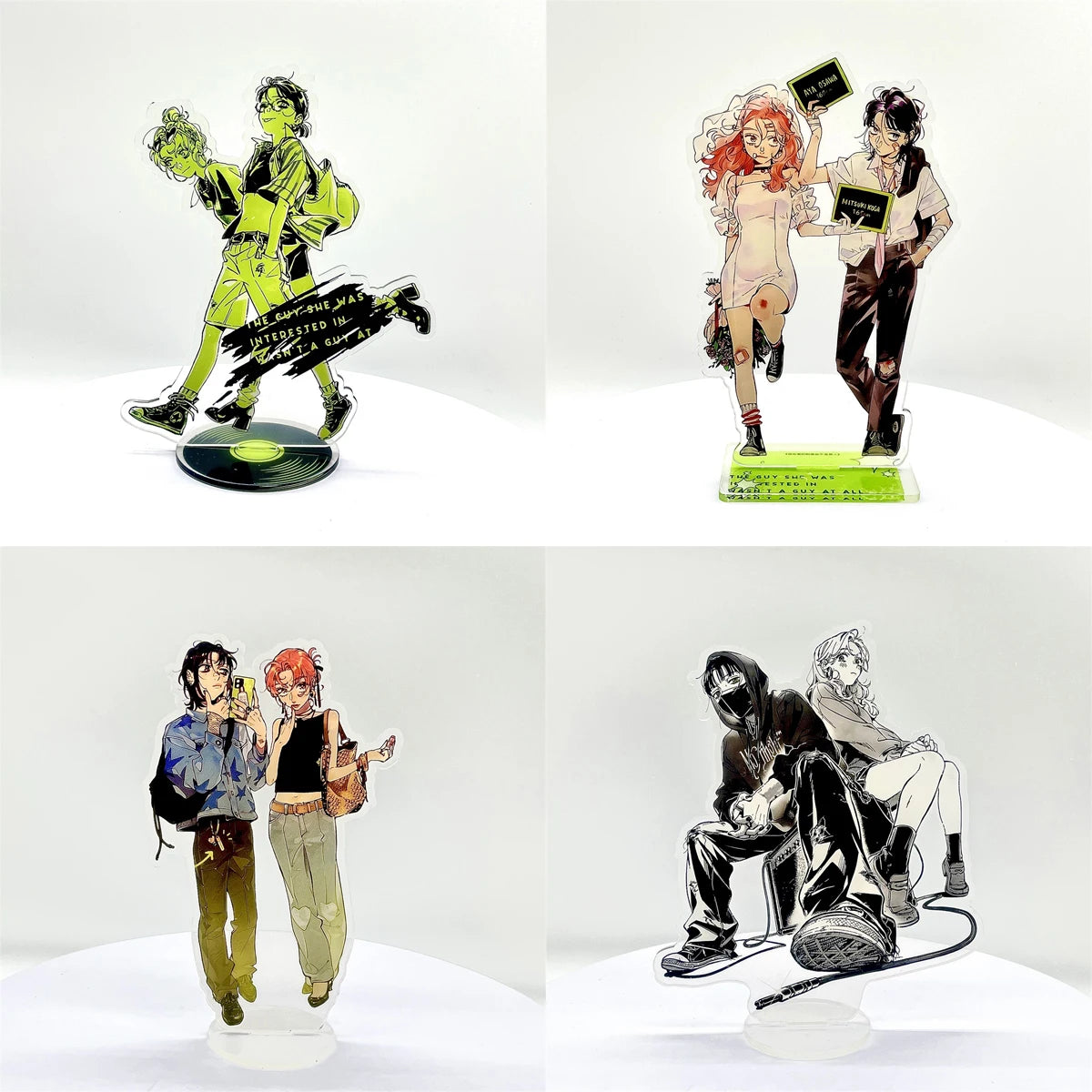 The Guy She Was Interested In Acrylic Stand - Anime Tabletop Figure
