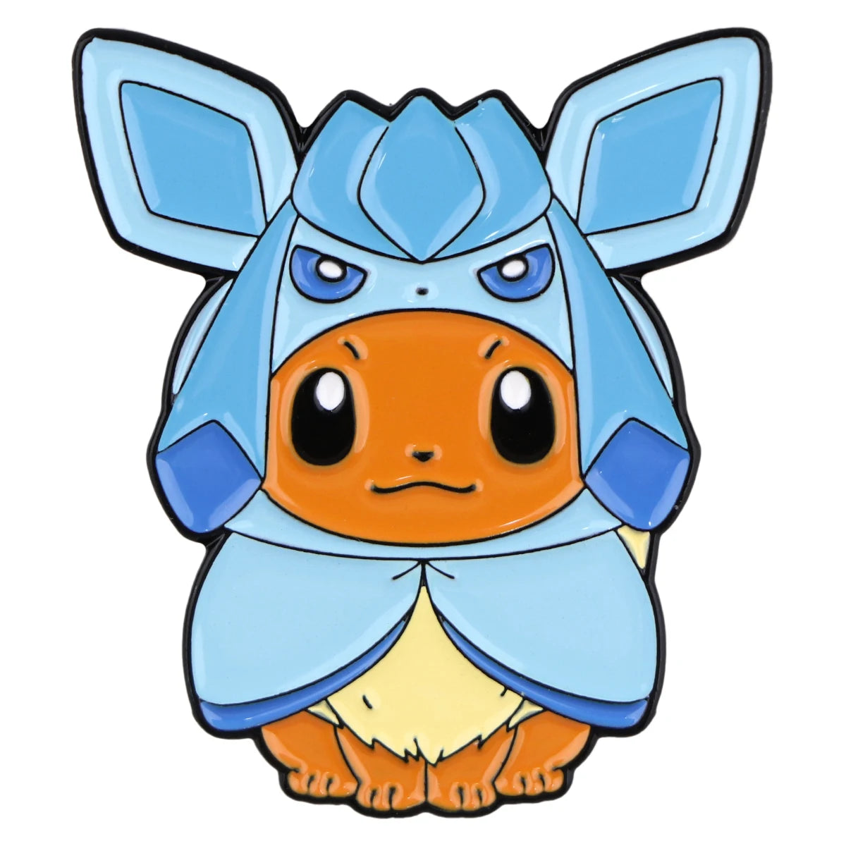 Cute Eevee Evolution Enamel Pins – Kawaii Cartoon Character Brooch Set for Backpacks, Jackets & Lapels