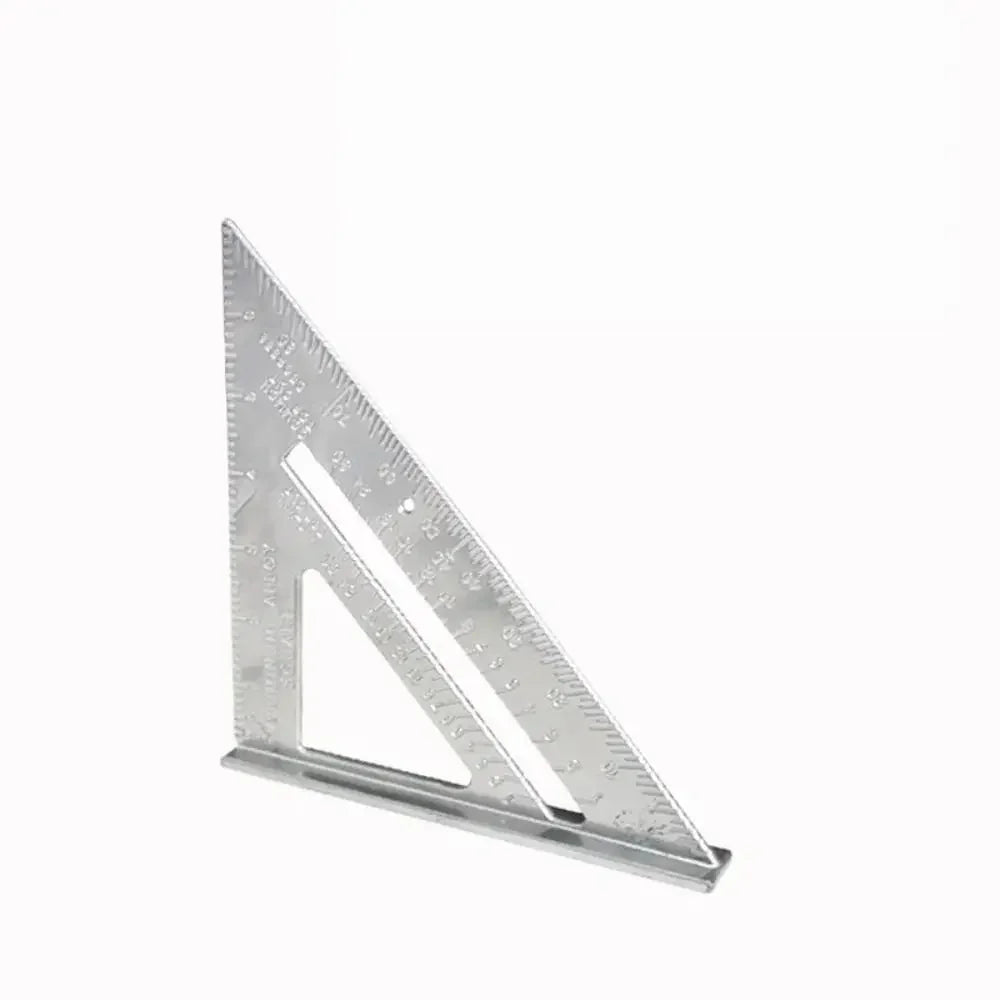 Aluminum Speed Square Ruler 7 Inch – Carpentry Layout & Angle Tool