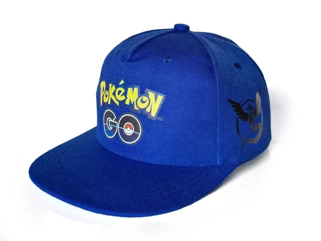 Pokémon Pikachu Baseball Cap – Adjustable Anime Cartoon Snapback Hat for Kids, Women & Men