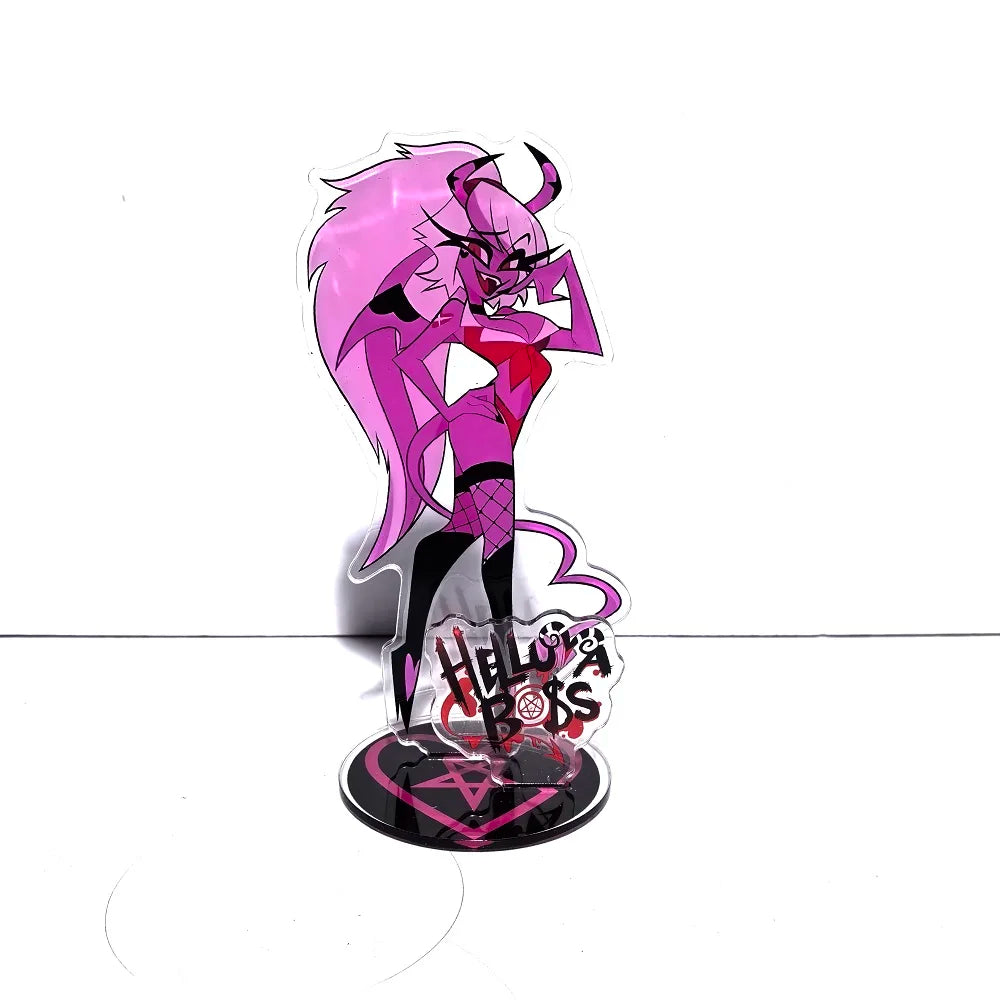 Hazbin Hotel Charlie Morningstar Acrylic Stand – 15cm Anime Desktop Figure Display