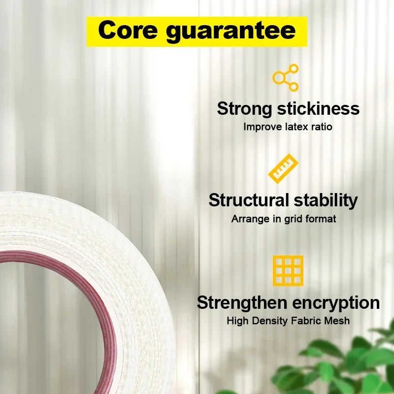 Self-Adhesive Fiberglass Mesh Tape 20M – Drywall Seam & Crack Repair Roll for Walls and Ceilings