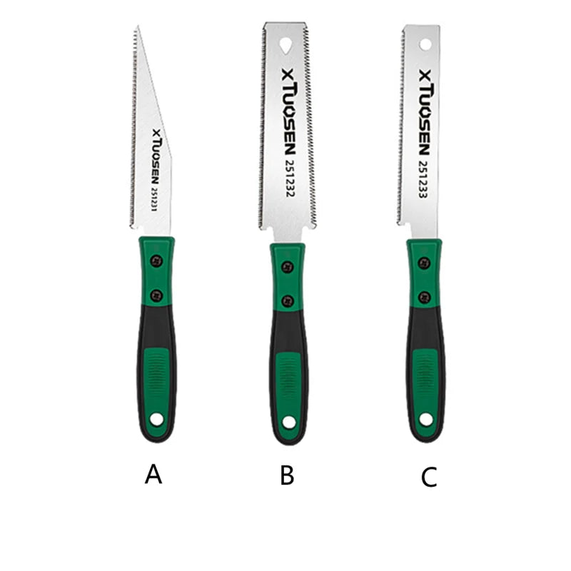 Fine-Tooth Folding Hand Saw for Wood, PVC & Drywall – Compact DIY Pocket Saw