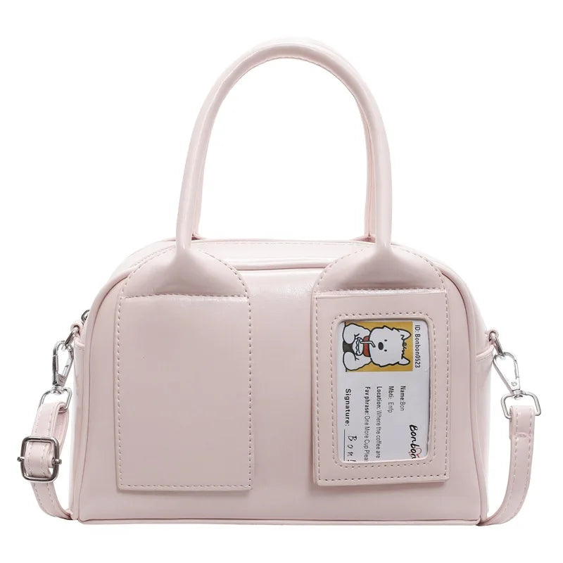 Y2K Transparent Ita Bag – Harajuku Korean Crossbody Shoulder Handbag for Women