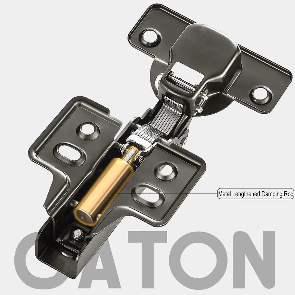 Soft-Close Cabinet Hinge – Stainless Steel Hydraulic Damper Hinge for Kitchen & Wardrobe Doors