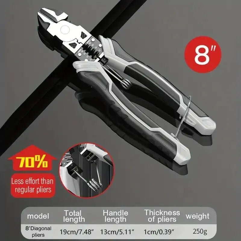 Needle Nose Diagonal Pliers Multifunction Wire Cutting Tool
