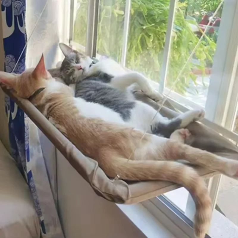 Cat Window Hammock – Sunny Window Perch Pet Bed, 20kg Capacity